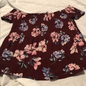 Off the shoulder top